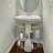 Lavish Home Pedestal Sink Organizer - Compact Under the Sink Rack with 2 Storage Shelves and Towel Holder - Space Saving Bathroom Storage