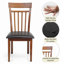 Ensemble de 2 chaises de salle à manger en bois massif de style classique, chaises de cuisine, chaises d'appoint sans accoudoirs et chaises d'appoint modernes-2060766491