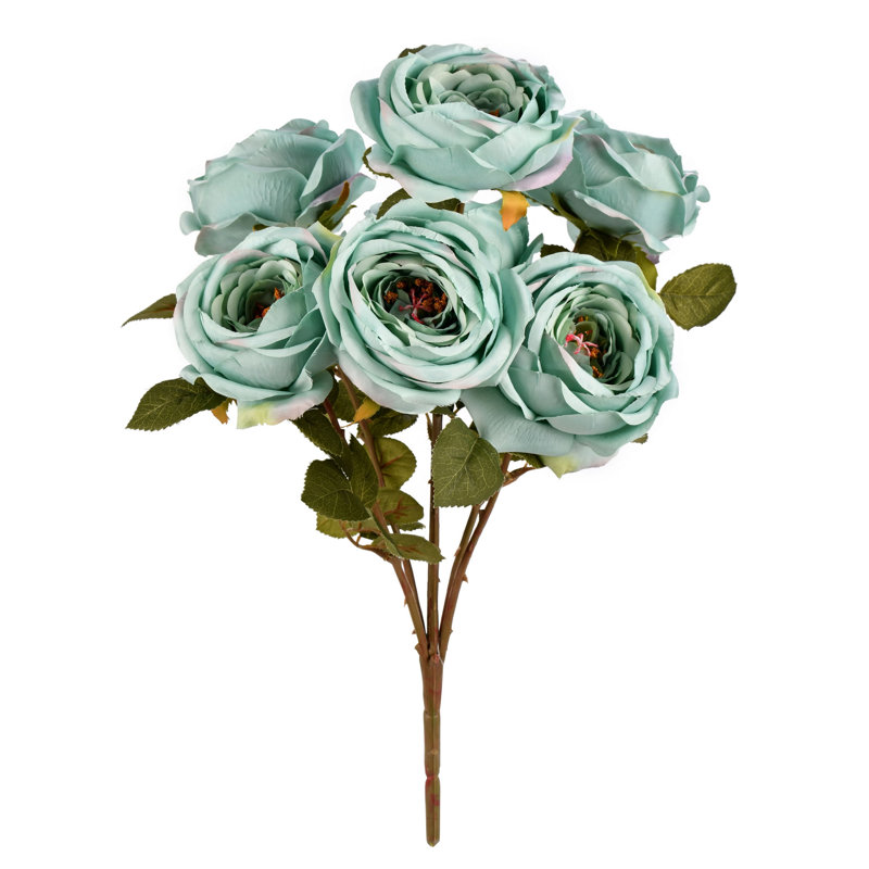 Rosier artificiel 17,5 po, Bleu