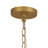 1-Light Conical Glass Pendant