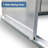 8' L X 6' W Walk-In Polycarbonate Greenhouse With Roof Vent,Sliding Doors,Aluminum Hobby Hot House For Outdoor Garden Backyard