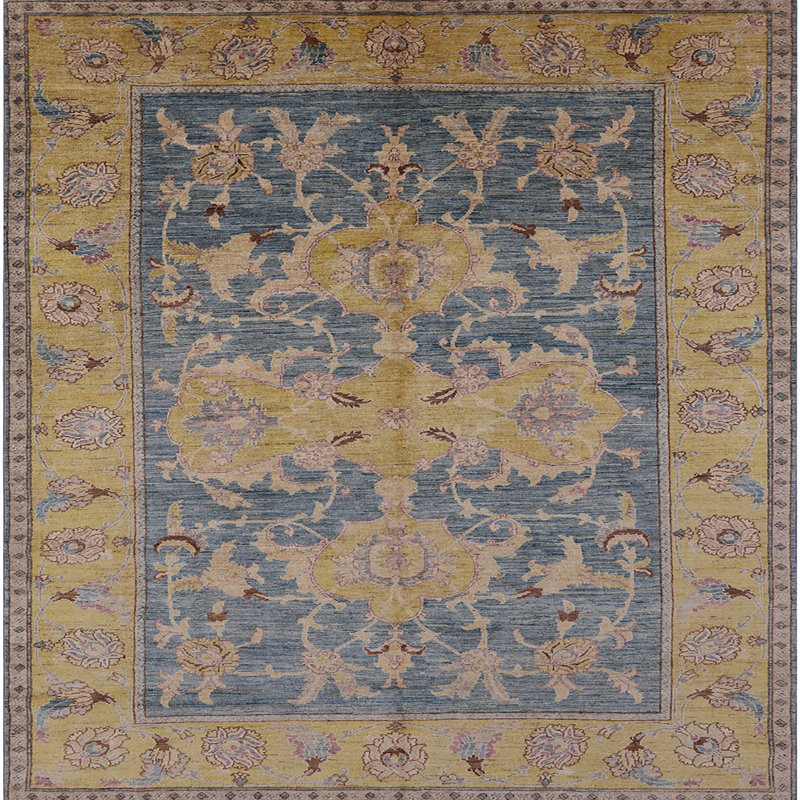 Garber Oriental Indoor Rug, Square 7'