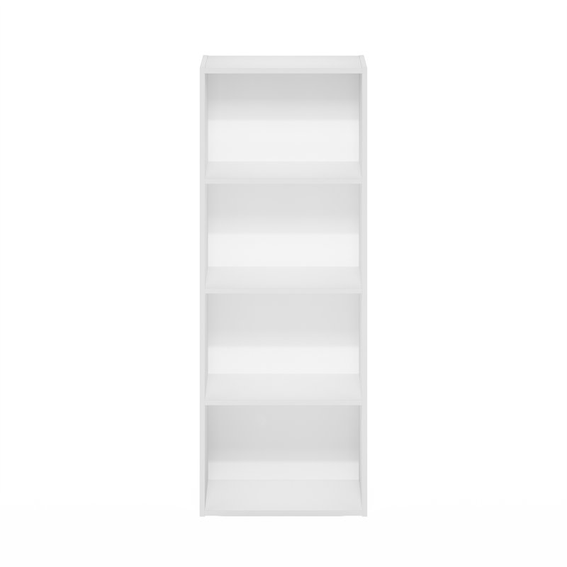 Bibliothèque standard Cannice, (4 tablettes) H 41,7 po x l 12 po x P 9,3 po, Blanc
