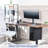 Under Desk Adjustable Strap PC Mount