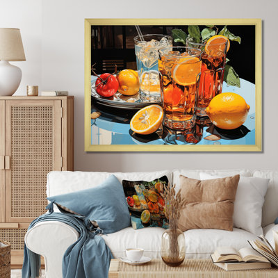 Cocktail Symphony III sur impression sur toile