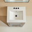 Ensemble de meuble-lavabo simple 18 po avec plateau