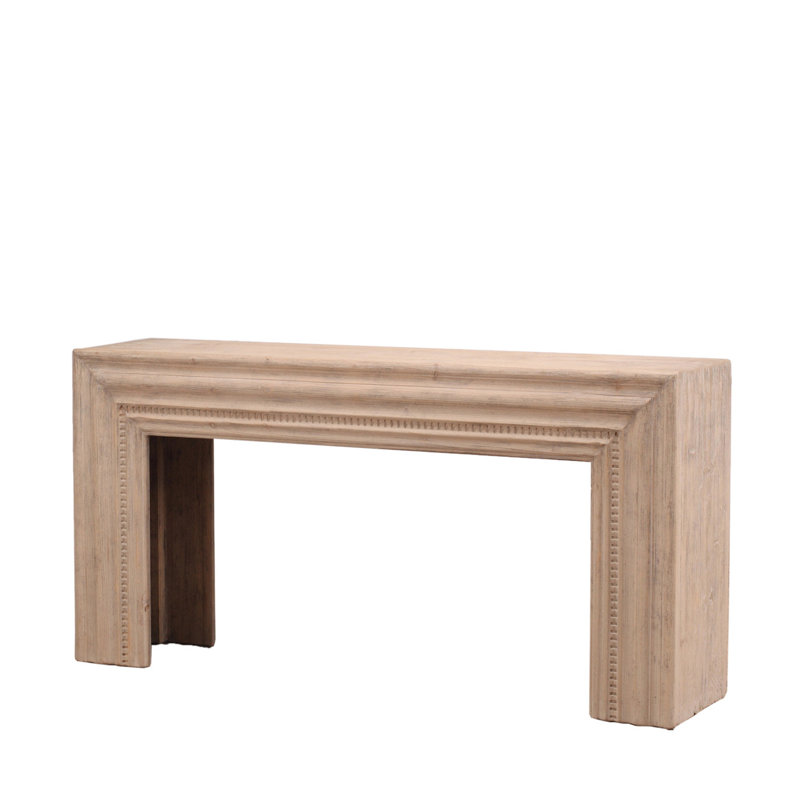 72.05 in. Solid Wood Console Table