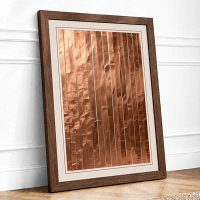 Vertical Rhythm Industrial - Framed Print