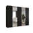 black matt + handles: cashmere selected