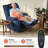 26" Extra Wide Dual Motor Power Recliner Lift Chair with Massage and Dual Heating, Infinite Position, Fabric-1859175156