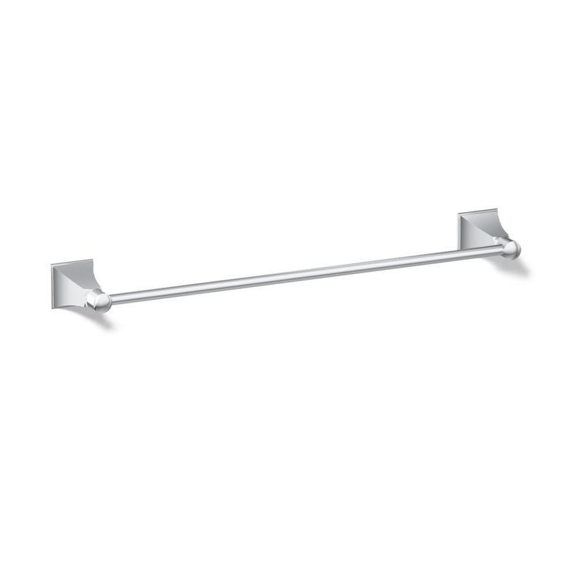Barre à serviettes murale Memoirs, Chrome poli, L 18 po