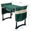 Garden Kneeler et banc de siège avec 2 pochettes à outils gratuites, tabouret pliable, coussin en mousse EVA, avec un coussin plus doux et un grand sac à outils pour les amateurs de jardin