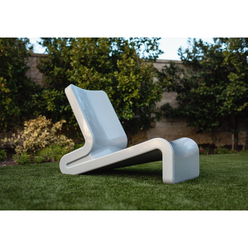 Line Outdoor Lounge Chair, Sandstone