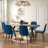 71” Rectangular Dining Room Table Set-832341165-832341152