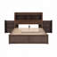Lit de rangement en bois à 2 tiroirs avec lit gigogne-1220379063