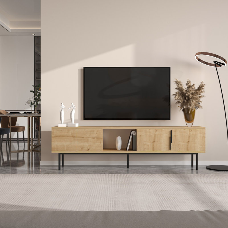 Meuble télé Duggan, Beige