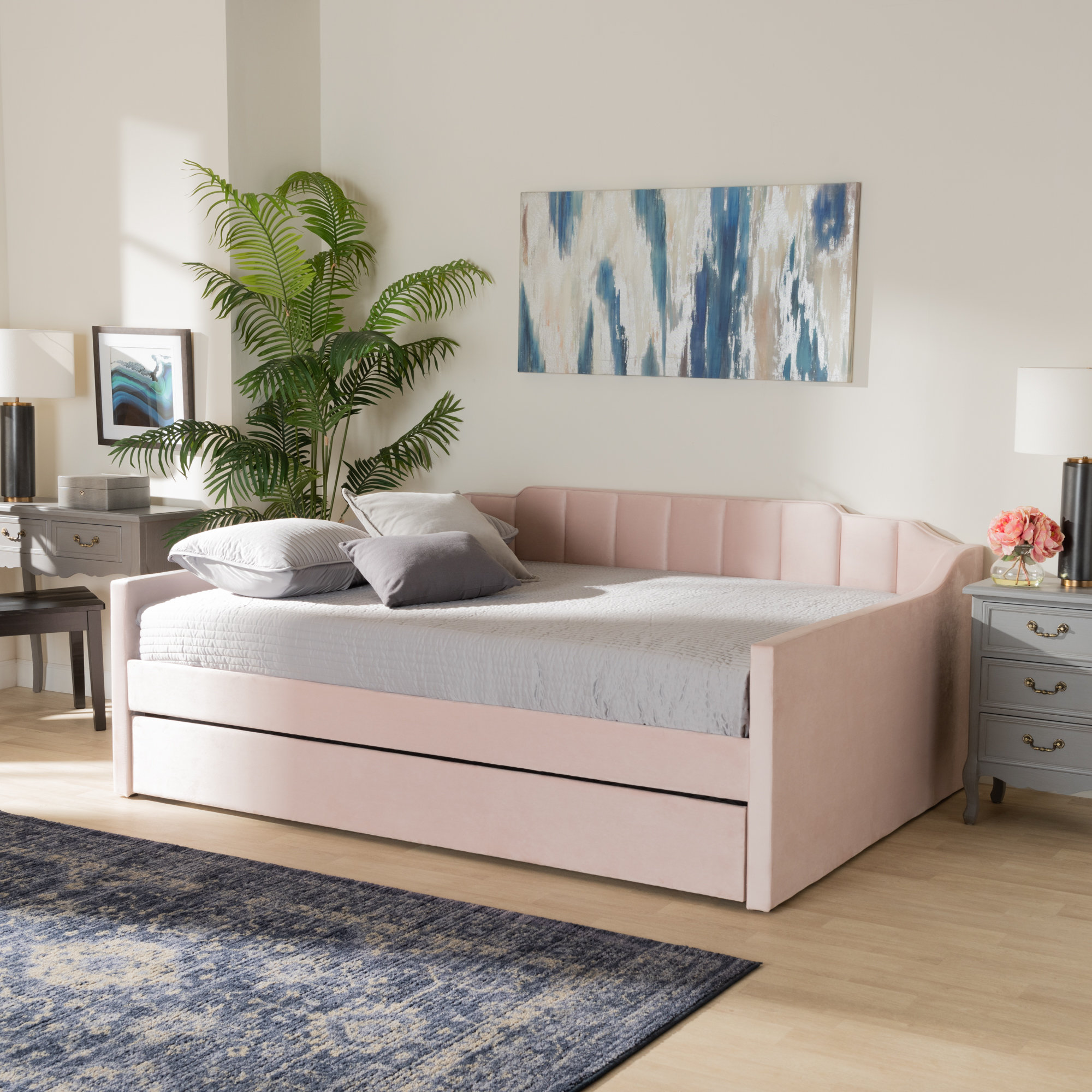 Willa Arlo™ Interiors Callao Daybed with Trundle & Reviews | Wayfair