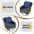 Samya 2 - Person Oversized Swivel Rocker Outdoor Seating Group with Cushions-1256138125