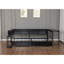 Corner Bed Frame With Bookcase And 2 Underbed Storage Drawers, Modern Bed With LED Light And Charging Station, Left And Right Interchangeable