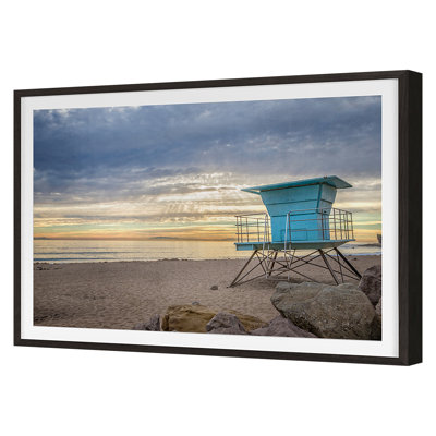Lifeguard Station Print by Werder, Lillis