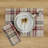 Autumn Plaid - 100% Pure Linen Placemats