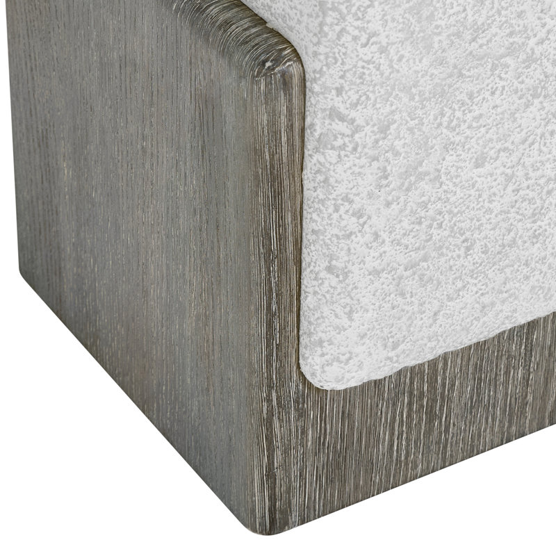 Bernhardt Monolith Accent Table, 22" H x 16" W x 16" D, Square