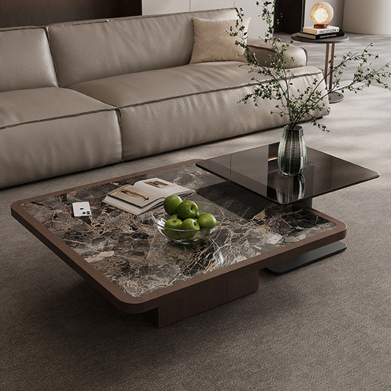 Ensemble de tables basses Modern, H 11,4 po x L 39,4 po x l 39,4 po