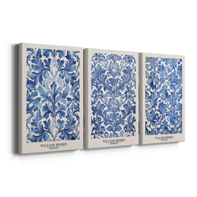 Série sur toile tendue sur mesure - 3 pièces