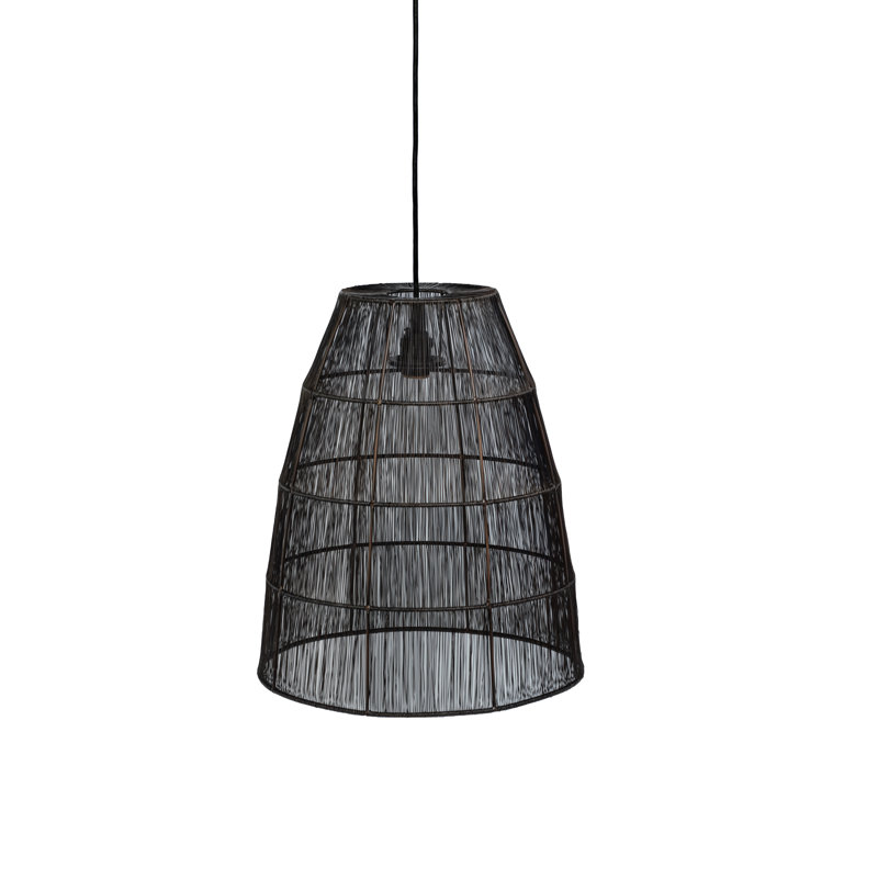Backus 1 - Light Unique/Statement Pendant, 14.5" H x 15.25" W x 15.25" D