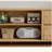 Italian style all solid wood TV stand