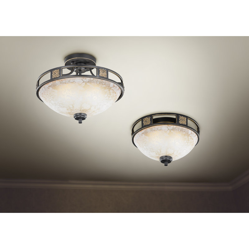 Mcmullan Glass Flush Mount