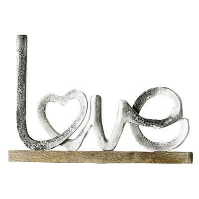 Bevash Hand Finishing Letter Block Decorative Object