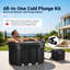 Baignoire froide 150 gallons avec isolation 5 couches