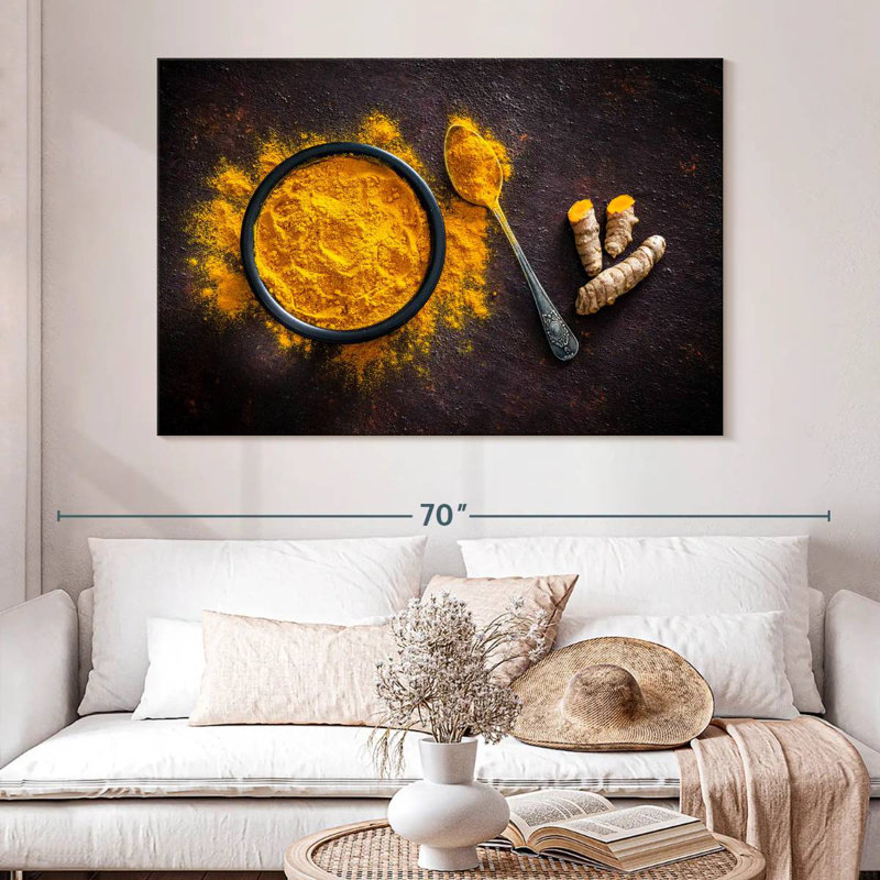 Turmeric Powder Bowl, 24" H x 36" W