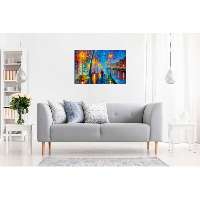Melody Of The Night by Leonid Afremov - Wrapped Canvas Painting, 51cm H x 76cm W