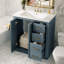 Meuble-lavabo autoportant avec lavabo en céramique, structure en bois massif, 3 tiroirs, portes à fermeture en douceur-1678204625-1678204634-1678204632