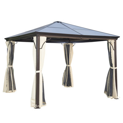 Net 3m W x 3m D Gazebo
