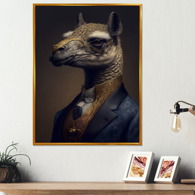 Mafia Llama - Impression sur toile