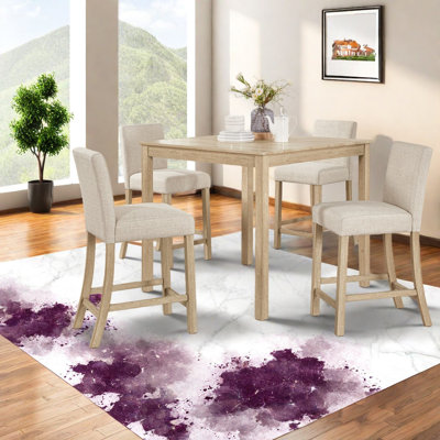 Ensemble de table à manger moderne (doit inclure à la fois la table et la chaise), cuisine en bois