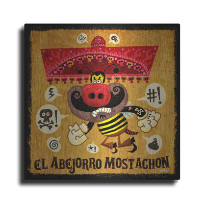 Red Barrel Studio® 'Abejorro Mostachon' by Jorge R. Gutierrez