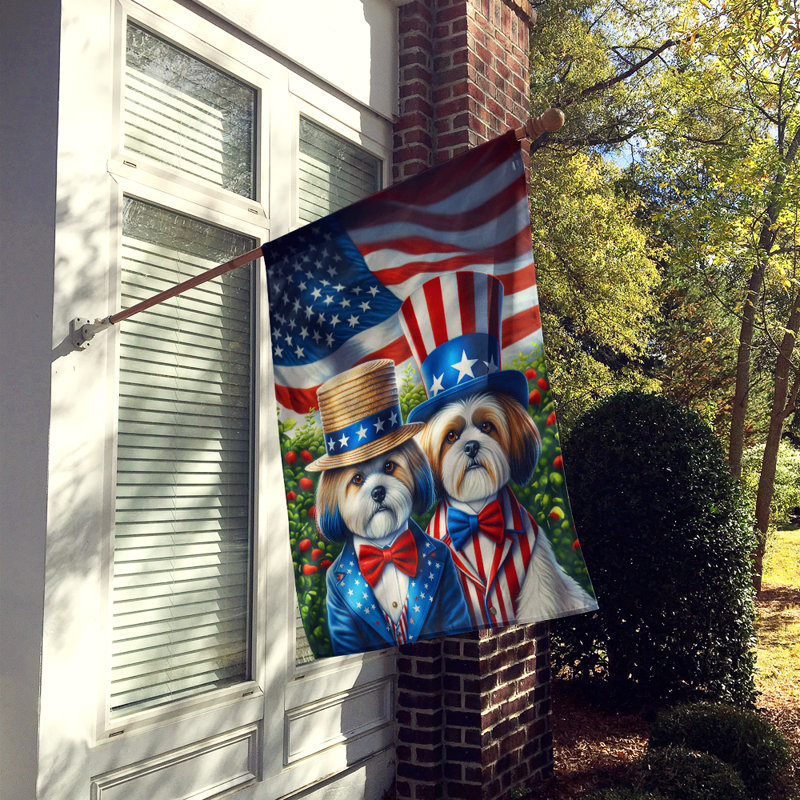Drapeau «All American House», Lhasa Apso