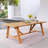 Seras 6 - Person Teak Wood Patio Dining Set with Rectangular Table