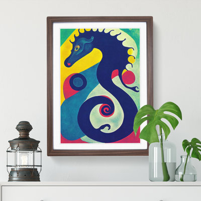 Artful Seahorse - Wall Art