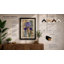 Purple Iris Study Botanical - Framed Print-1006224573-1006224560