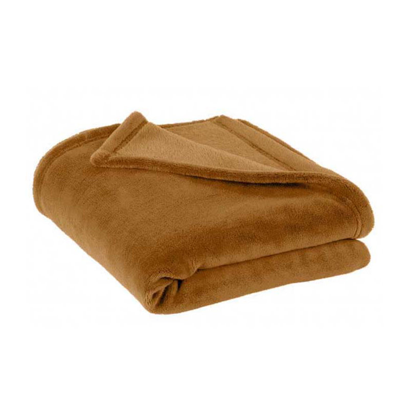Couverture Banan Cashmere Luxury, Grand, Brun clair