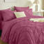 Microfiber Solid Colour Duvet Cover Set with Pillowcases-123168348-123168353