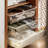 A simple and retro wooden style wardrobe