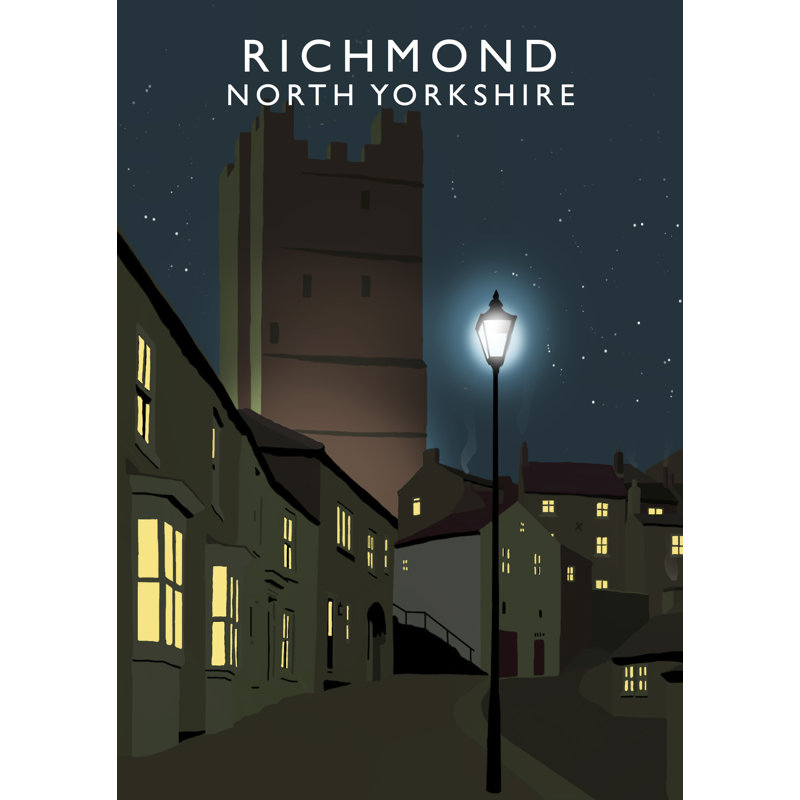 Richmond Night by Richard O'Neil - Print, No Frame, 40 cm H x 30 cm W x 1 cm D