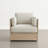 Swivel Upholstered Armchair