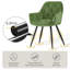Runkle Upholstered Velvet Dining Chair with Arm-754220416